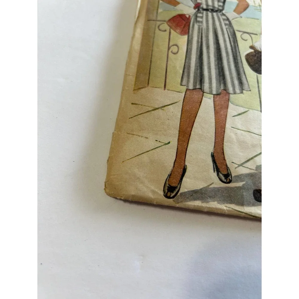 McCalls Vintage 1940's Pattern #6470‎ Misses Dress Size 14 Bust 32